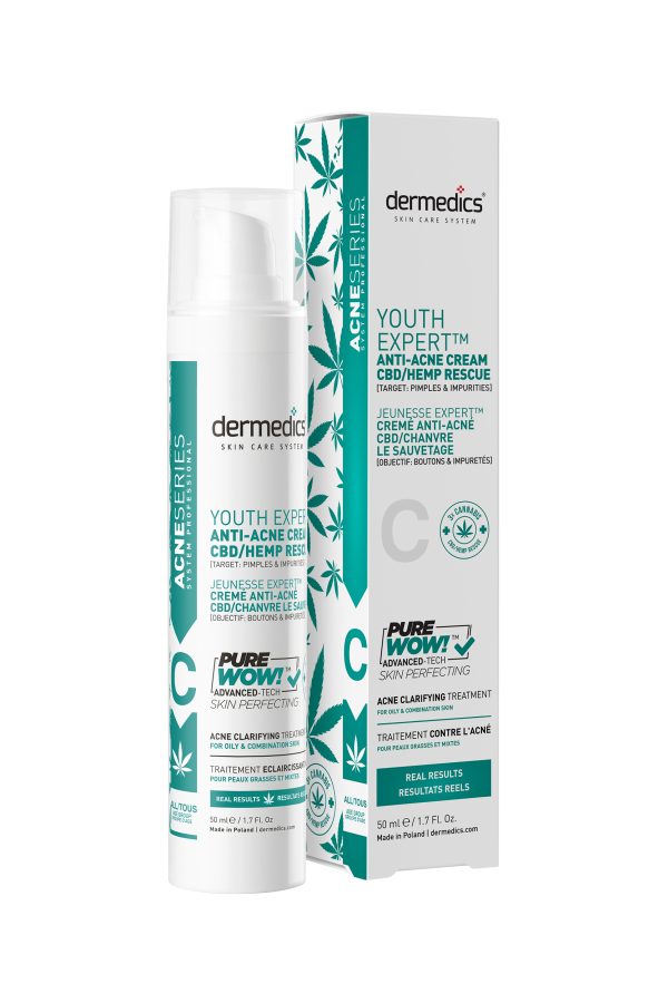 YOUTH EXPERT™ ANTI-ACNE CREAM CBD/HEMP RESCUE